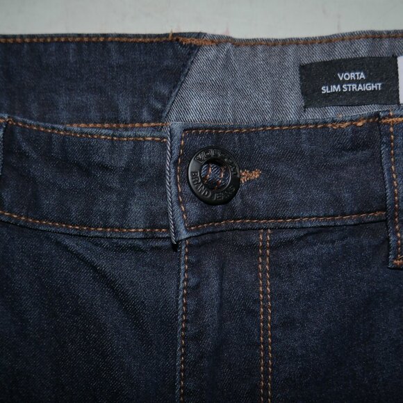 Volcom Vorta Slim Straight Men's Jeans Men's Size 36x32 Stretch Denim Skater - Picture 7 of 12